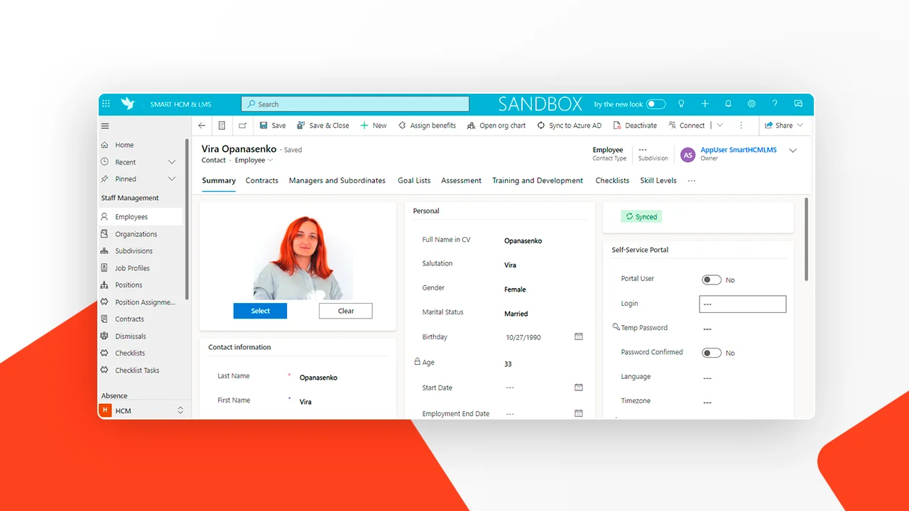 Screen SMART HCM & LMS Connector на Appsource 3 Screen SMART HCM & LMS Connector на Appsource 3