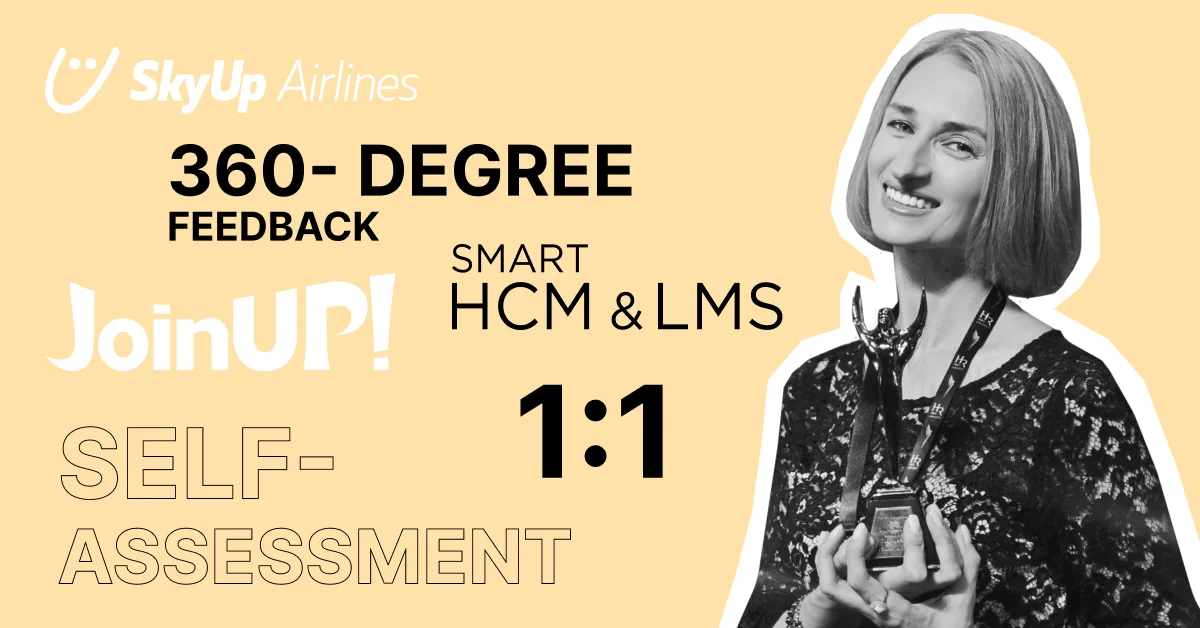 Візуалізація компонентів оцінки фахівців SkyUp Airlines & Join UP