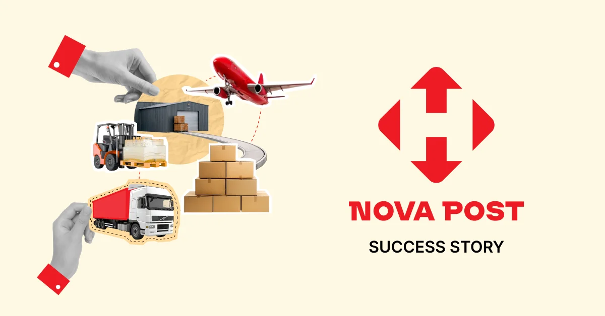 A visual metaphor for talent logistics at Nova Post